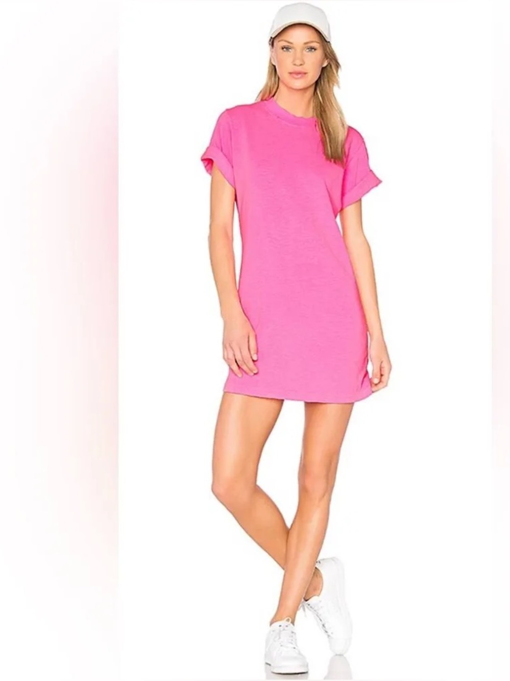 Cotton Citizen Crewneck Short Sleeve T-Shirt Dress Size XS NWOT